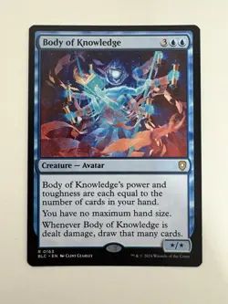 Body of Knowledge MTG Magic the Gathering Card NM Near Mint BLC - Image 1