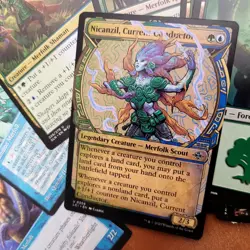 Custom COMMANDER DECK 100 English MTG Cards. ***Nicanzil Exploring MERFOLK*** - Image 1