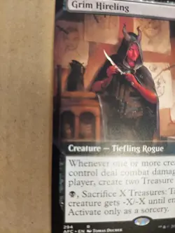 Grim Hireling (Extended Art) Commander: Adventures in the Forgotten Realms... - Image 2