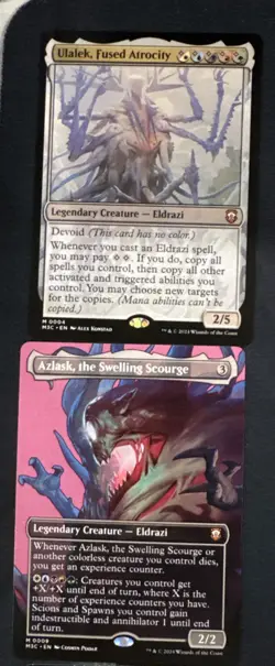 Ulalek, Fused Atrocity Commander Deck Ready-to-Play ELDRAZI EDH Magic MTG Alt - Image 2