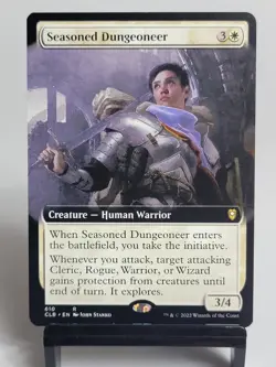 MTG - Commander Legends: Baldur's Gate - Extended Art - Seasoned Dungeoneer - Image 1