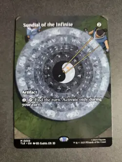 Sundial of the Infinite (Borderless) Mythic MTG Avatar Eternal - Image 1