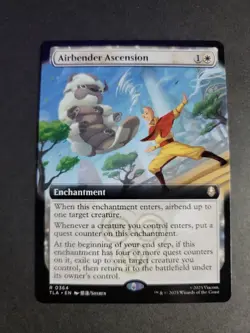 Airbender Ascension (Extended Art) Rare MTG Avatar - Image 1