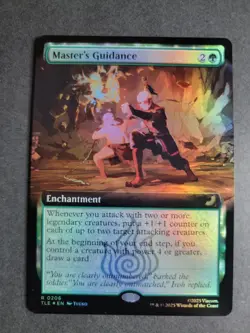 Master's Guidance (Extended Art Foil) Rare MTG Avatar Eternal - Image 1