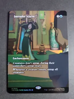 Intruder Alarm (Borderless Foil) Mythic MTG Avatar Eternal - Image 1