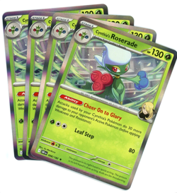 x4 Cynthia's Roserade (Holo) - 008/182 - Destined Rivals - NM/M - Pokemon - Image 1