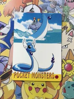 Pokemon Vintage Pocket Monsters Vending HOLO Prism Sticker 1999 Bandai Nintendo - Image 5