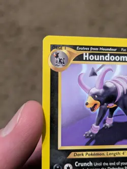 Pokemon 2001 Neo Discovery Houndoom 23/75 Unlimited English - Image 5