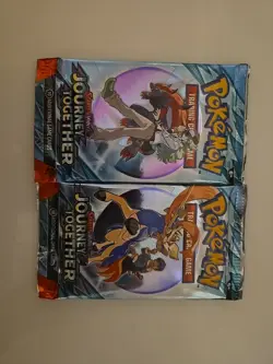Pokemon TCG Journey Together Booster Pack Fun Pack Resealed W/journy Together x2 - Image 1