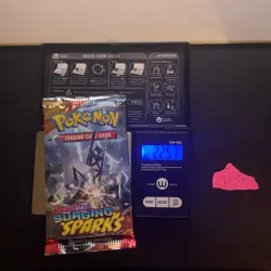 22.57g VERY HEAVY Surging Sparks Pokemon Sealed Booster Pack New SIR/HRU - Image 1