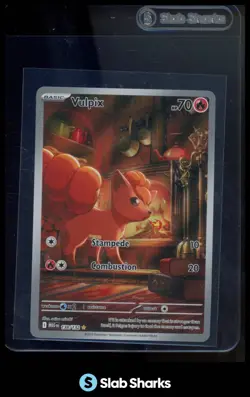 2025 POKEMON MEGA EVOLUTION MEG EN #138/132 VULPIX ILLUSTRATION RARE - Image 1