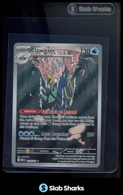 2025 POKEMON MEGA EVOLUTION MEG EN #141/132 CLAWITZER ILLUSTRATION RARE - Image 1