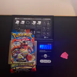22.69g VERY HEAVY Mega Evolution Pokemon Sealed Booster Pack New SIR/HRU - Image 1