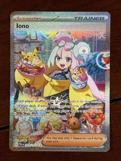 Pokemon Paldea Evolved Iono 269/193 Special Illustration Rare - Image 1