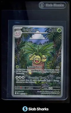 2025 POKEMON MEGA EVOLUTION MEG EN #135/132 EXEGGUTOR ILLUSTRATION RARE - Image 1