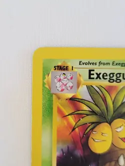 1999 1st Edition Jungle Exeggutor 35/64 Pokemon WOTC LP - Image 3