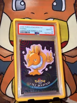 Hypno Foil #97 2000 Pokemon Topps TV Animation Series 2 PSA Gem Mint 10 - Image 1