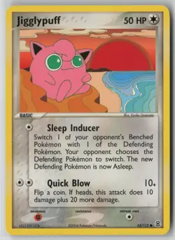 Jigglypuff 65/112 Pokemon TCG FireRed & LeafGreen Regular (Near Mint) NM 1 - Image 1