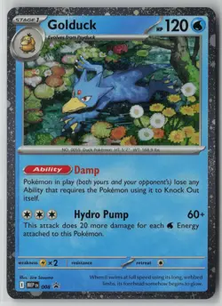 Golduck 008 Pokemon TCG Cosmos Mega Evolutions Promo Near Mint (NM) 3 - Image 1
