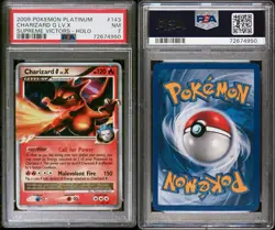 Pokemon Charizard G Lv.X Supreme Victors Holo Ultra Rare #143 PSA 7 - Image 3
