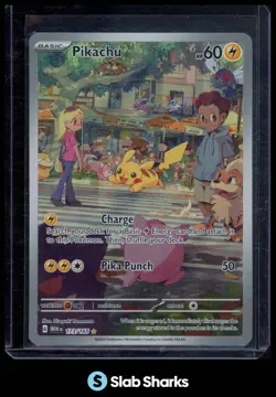 2023 POKEMON SCARLET & VIOLET 151 MEW EN #173/165 PIKACHU ILLUSTRATION RARE - Image 1