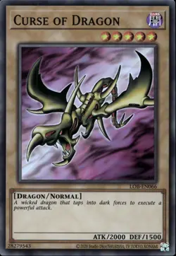 Curse of Dragon 25th Anniversary Super LOB-EN066 Yu-Gi-Oh! - Image 1