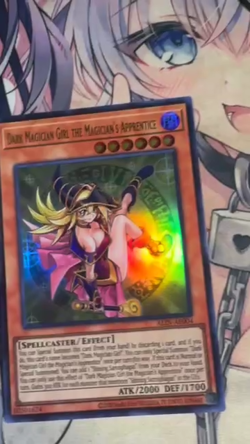 Yugioh Unce Asian Eng ALIN-AE004 Dark Magician Girl The Magician's Apprentice UR - Image 2
