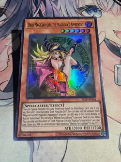 Yugioh Unce Asian Eng ALIN-AE004 Dark Magician Girl The Magician's Apprentice UR - Image 4