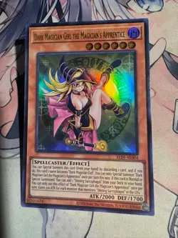 Yugioh Unce Asian Eng ALIN-AE004 Dark Magician Girl The Magician's Apprentice UR - Image 5
