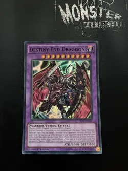 YUGIOH DESTINY END DRAGOON SUPER RARE DESO-EN013 1ST EDITION - Image 1
