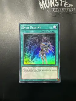 YUGIOH OVER DESTINY SUPER RARE DESO-EN015 1ST EDITION - Image 1