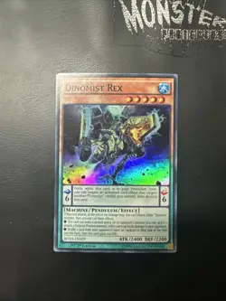 YUGIOH DINOMIST REX SUPER RARE BOSH-EN029 1ST EDITION - Image 1