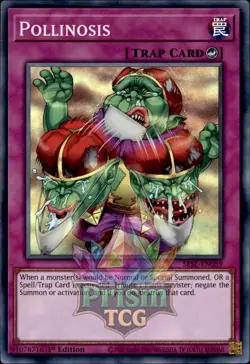 1st ed Pollinosis super rare SESL-EN059 Yugioh - Image 1