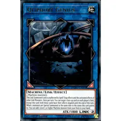 Qliphort Genius DUPO-EN095 Yu-Gi-Oh! Card Ultra Rare 1st Edition - Image 1