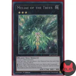 Yugioh Meliae of the Trees MP14-EN165 Secret Rare 1st Edition NM - Image 1