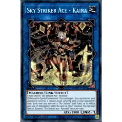 Sky Striker Ace - Kaina MP20-EN023 Yu-Gi-Oh! Card Prismatic Secret Rare - Image 1