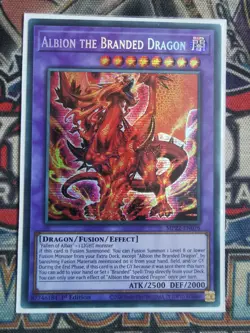 Albion the Branded Dragon MP22-EN076 Secret Rare Near Mint 1st Yugioh - Image 1
