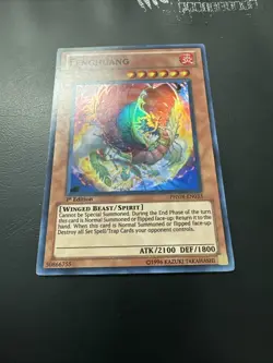 YUGIOH FENGHUANG SUPER RARE PHSW-EN033 1ST EDITION - Image 2