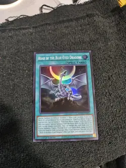 Roar of the Blue-Eyed Dragons - SDWD-EN019 - Super Rare Yugioh - Image 1