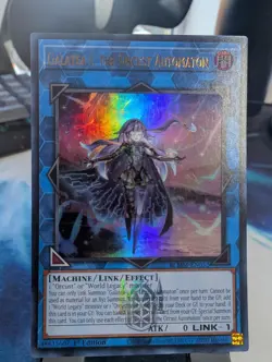 YuGiOh! Galatea-I The Orcust Automaton BLMM-EN052 Ultra Rare 1st Ed - Image 1
