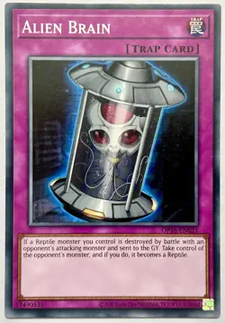 OP16-EN021 Alien Brain - Common Unlimited Near Mint YuGiOh Card - Image 1