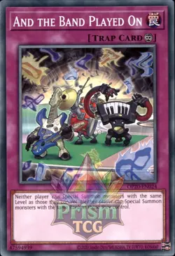 And the Band Played On OP20-EN024 Yugioh - Image 1