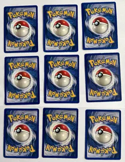 Abra Kadabra Beedrill Electrode Staryu Starmie Jynx Base Set Pokemon Card LP Lot - Image 2