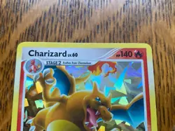 Pokemon TCG Charizard LV.60 Platinum Arceus Holo Rare Card 1/99 NM - Image 5