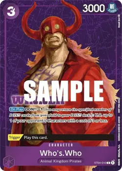 One Piece Card Game Who's.Who ST04-010 Tournament Winner Promo - Image 1