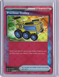Precious Trolley 185/191 SSP Surging Sparks ACESPEC Pokemon Card NM - Image 1