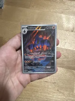 Pokemon TCG Boldore 128/086 2025 White Flare Illustration Rare Card - NM - Image 2