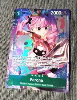 Perona (Alt Art) OP12-034 SR Legacy of the Master - ONE PIECE Card Game English - Image 2