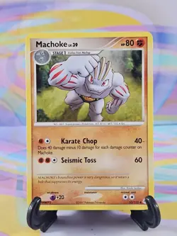 Pokemon TCG Diamond & Pearl Card | Machoke Lv. 39 53/130 Uncommon - Image 1
