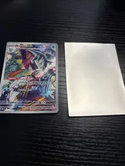 Pokemon TCG Baxcalibur Card 210/193 IR Sv02: Paldea Evolved 2023 Evolved Holo - Image 4